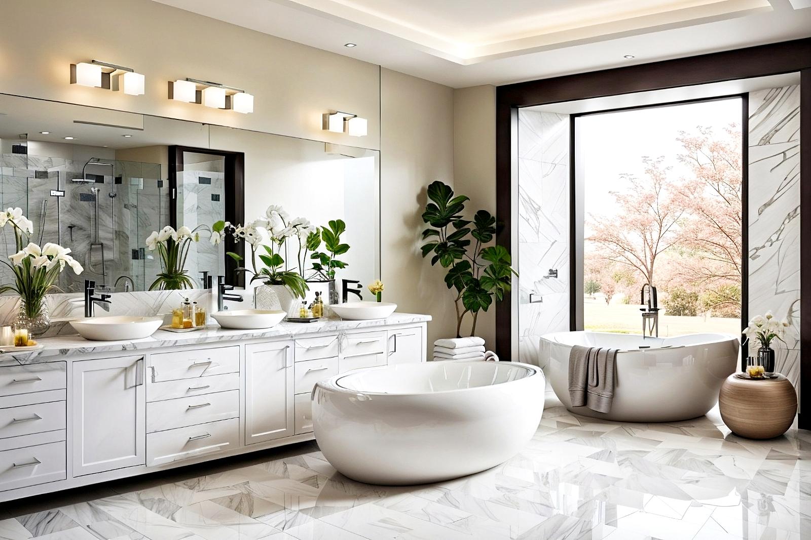 Budget-friendly Luxury Bathroom