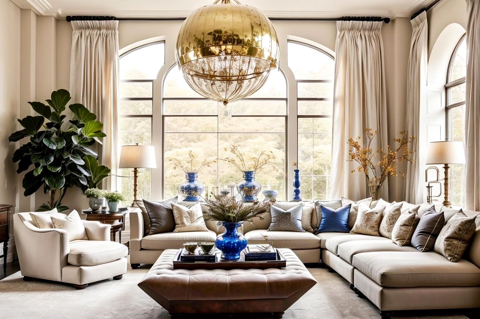 Budget-friendly Luxury Living Room